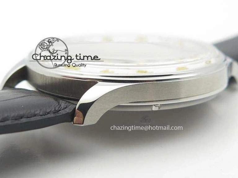 MIROTIME 0322 Sustainable Portuguese IW545408 White Dial ZF 1:1 Best Edition On Dark Blue Leather Strap 7335